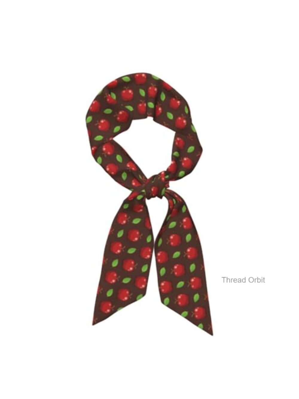 Women's Silky Satin Fashion Scarf Long Skinny Headscarf Handbag Accessory